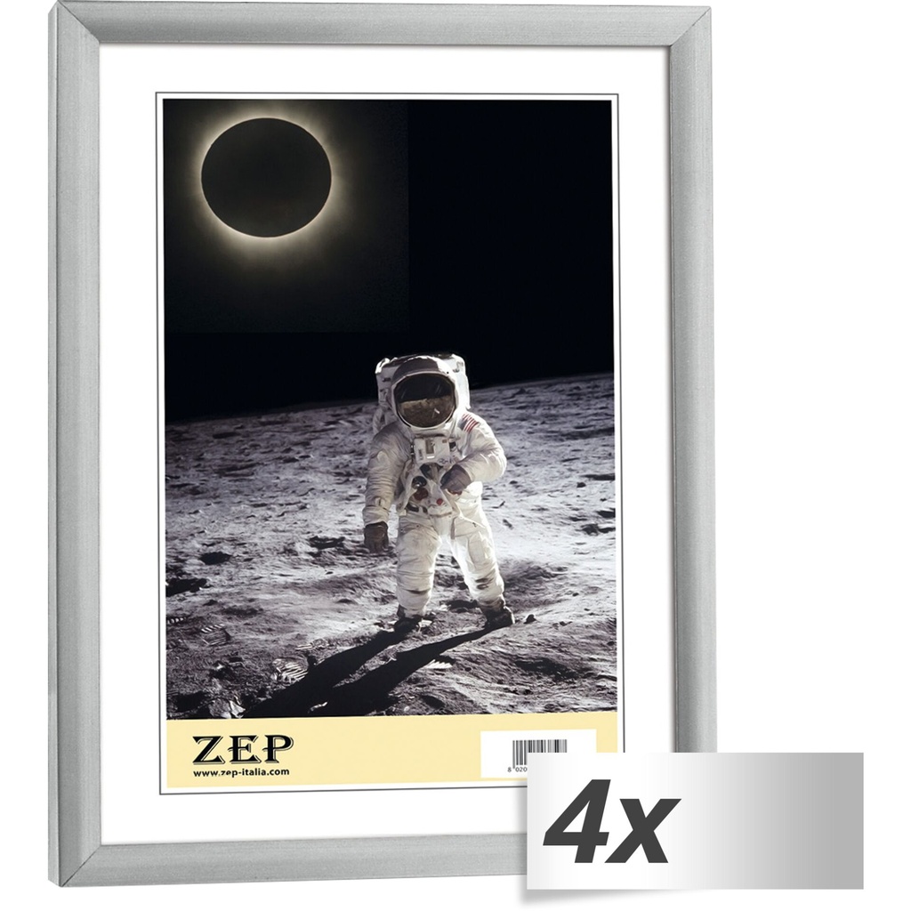 4x1 ZEP New Easy silver 10x15 Resin Frame KL1