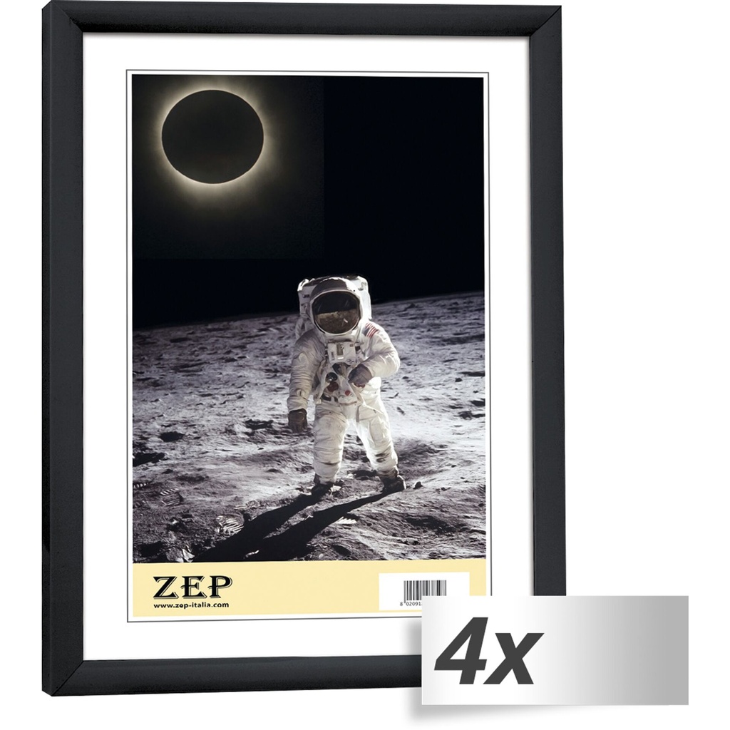 4x1 ZEP New Easy black     10x15 Resin Frame KB1