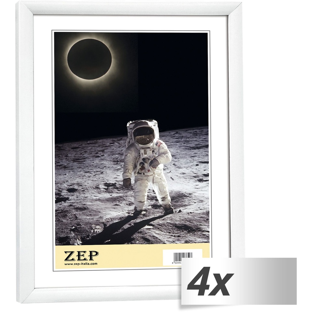 4x1 ZEP New Easy white     30x40 Resin Frame KW5