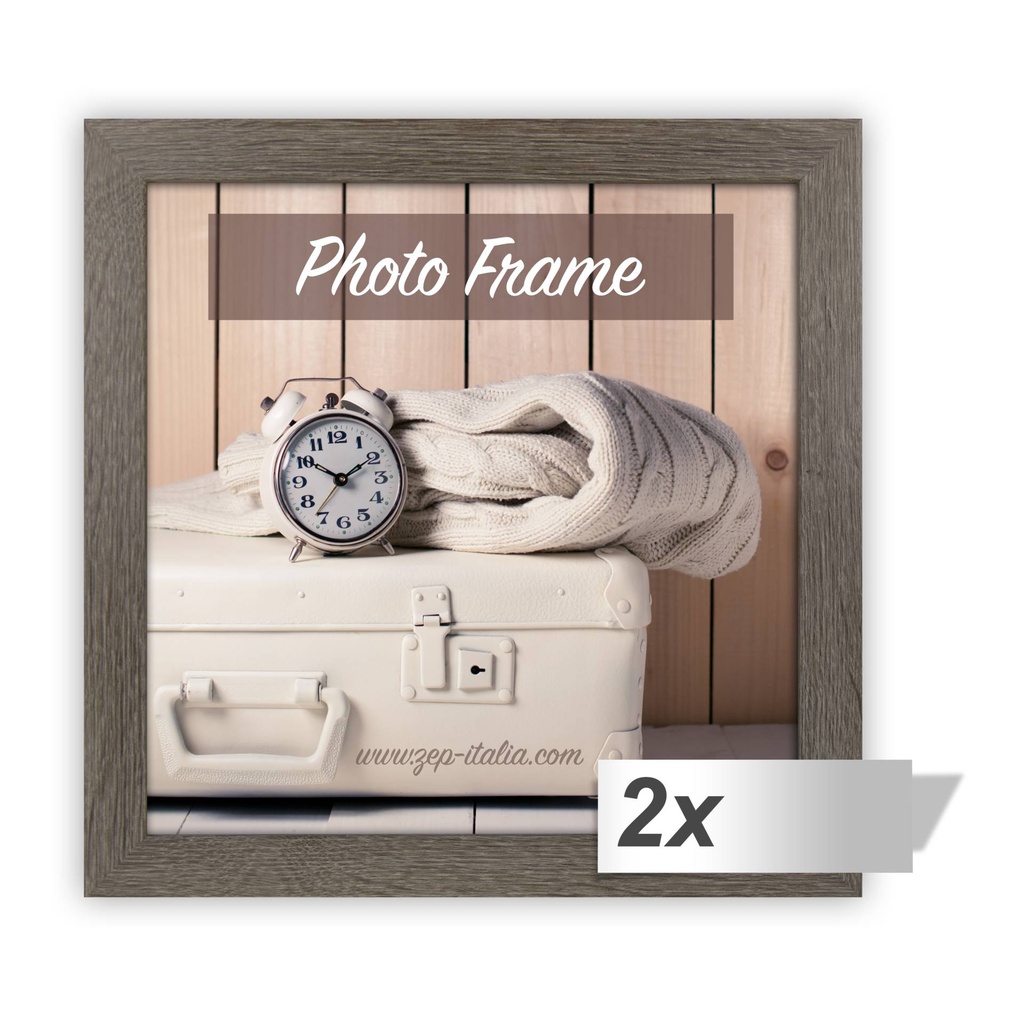 2x1 ZEP Nelson 5 brown     20x20 Wood Frame                V21205