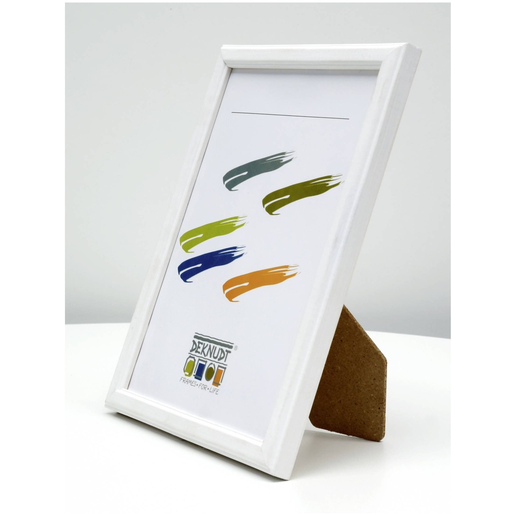 Deknudt S236K1             13x18 Wooden Frame in white