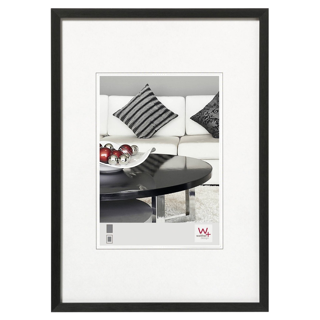 Walther Chair DIN A3     29,7x42 Aluminum black AJ342B