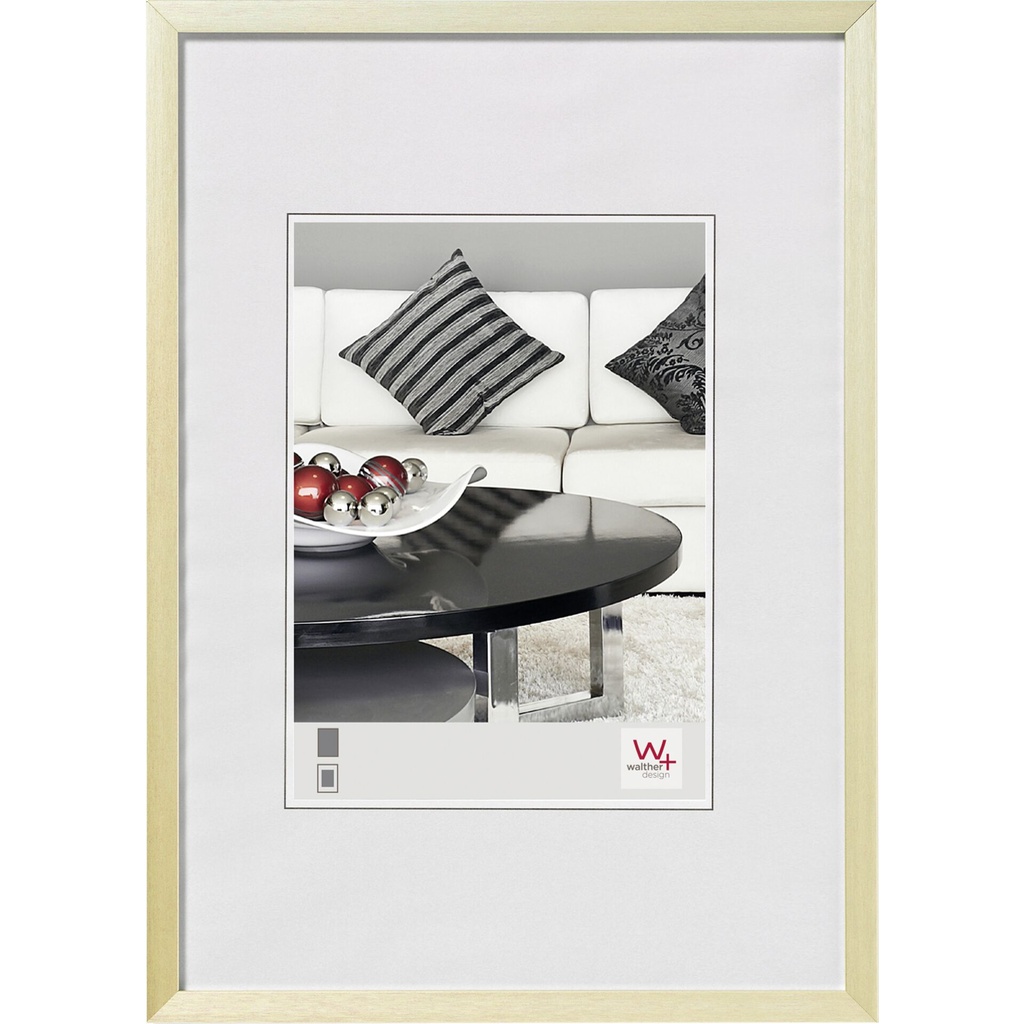Walther Chair DIN A3     29,7x42 Aluminum gold AJ342G