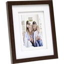 Deknudt S65KQ1 brown 13x18 Wood double Passepartout