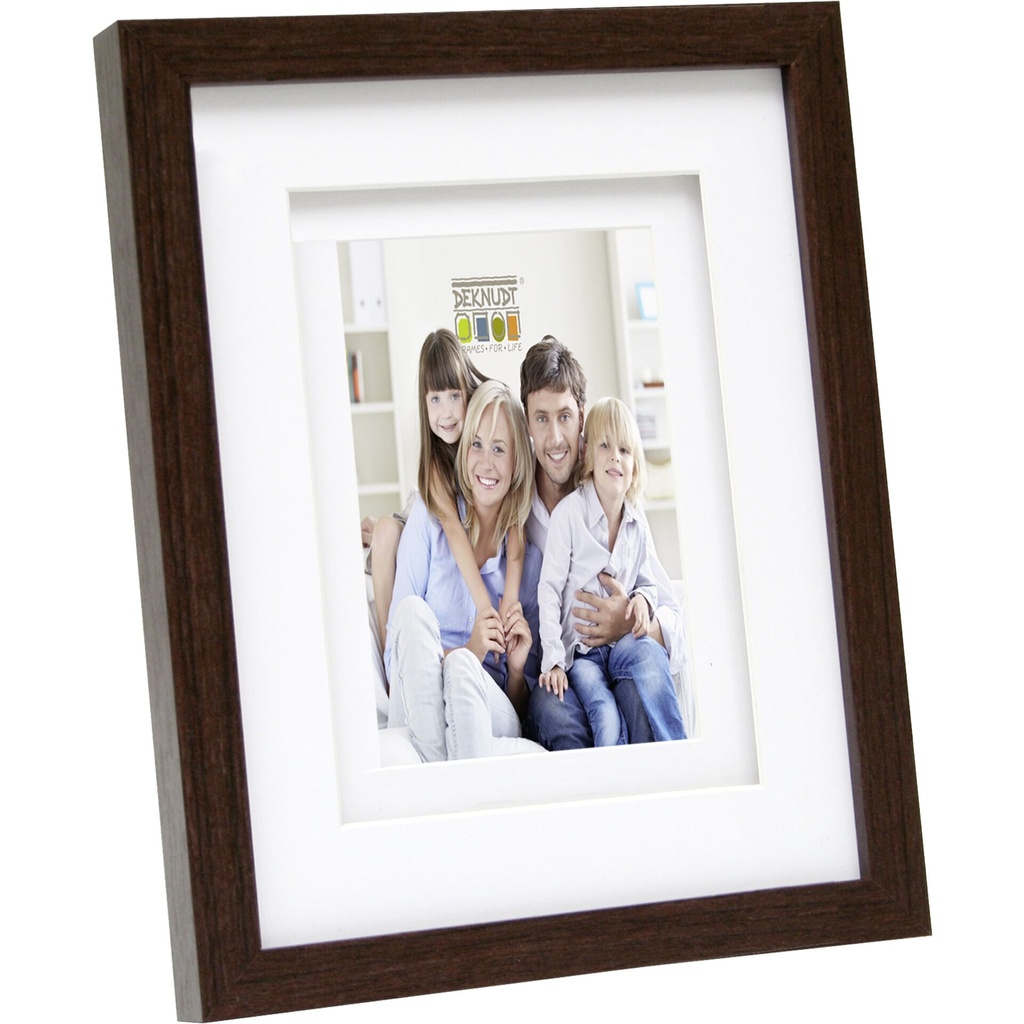 Deknudt S65KQ1 brown 15x20 Wood double Passepartout