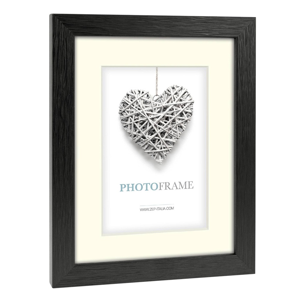 ZEP Regent 5 Passepartout  15x20 Wood Frame black V32685