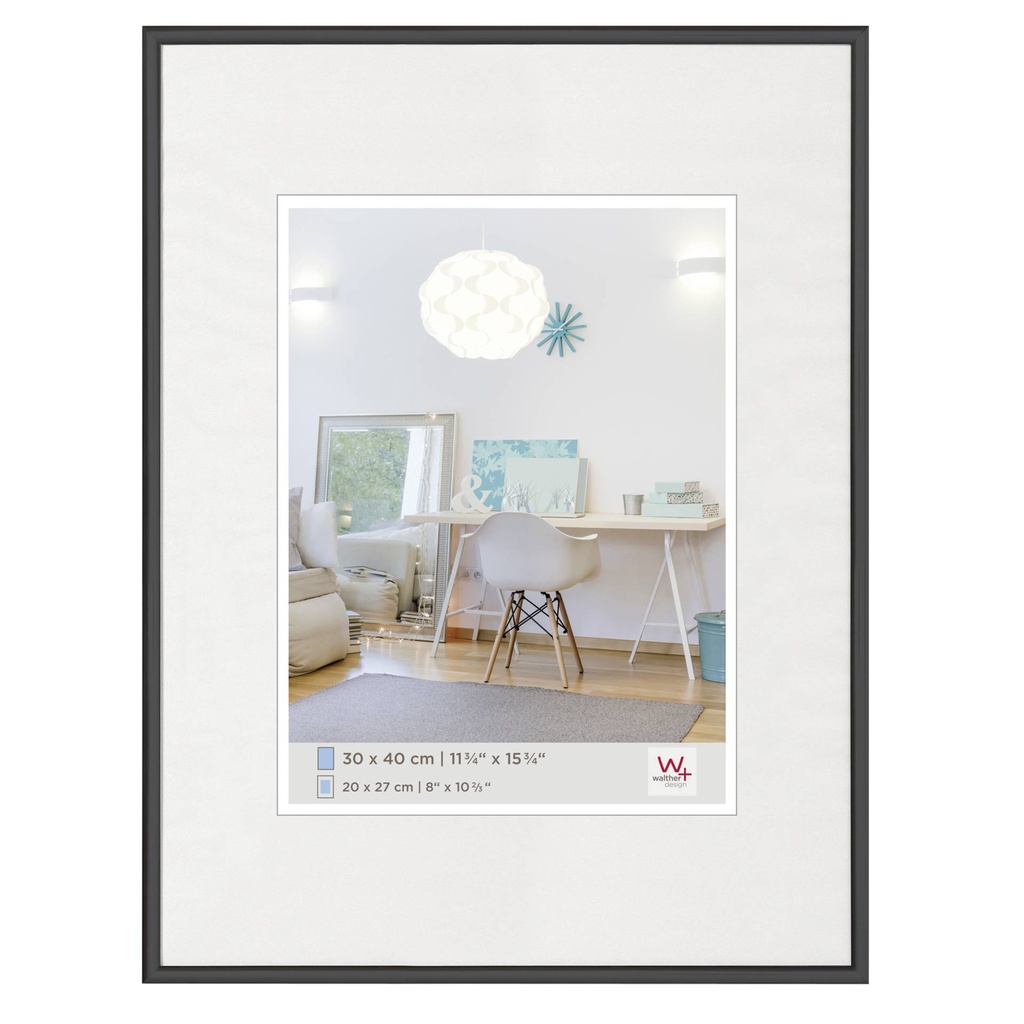 Walther New Lifestyle      30x40 Resin black KV040B