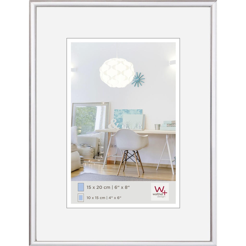 Walther New Lifestyle      15x20 Resin silver KV520S