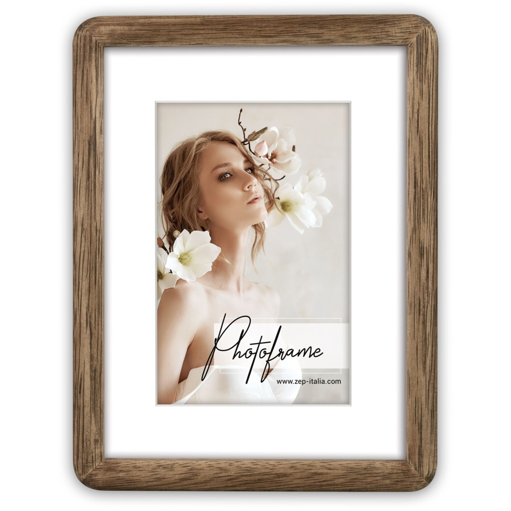 ZEP Gressan        20x30 / 30x40 Wood Frame w. Passepartout BC34P