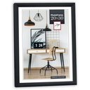 ZEP New Easy black         20x25 Resin Frame KB12