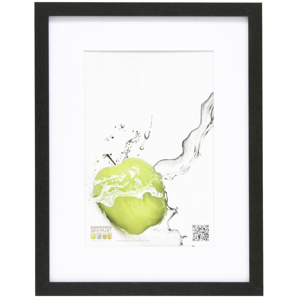 Deknudt S66KF2 P1          30x40 Wood black w. Passepartout