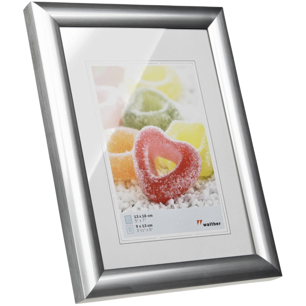 Walther Trendstyle silver 13x18 Resin KP318S