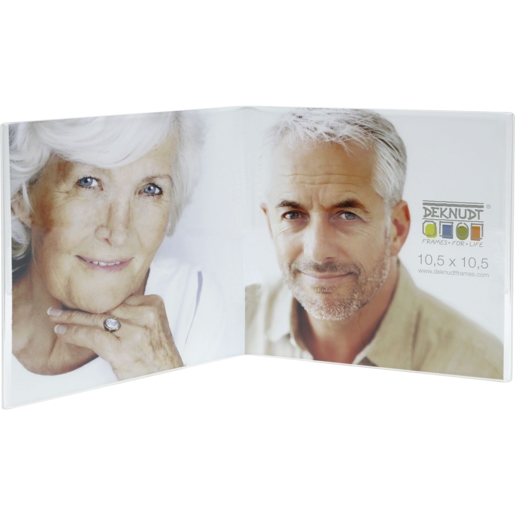 Deknudt S58RL2       2x10,5x10,5 Resin transparent