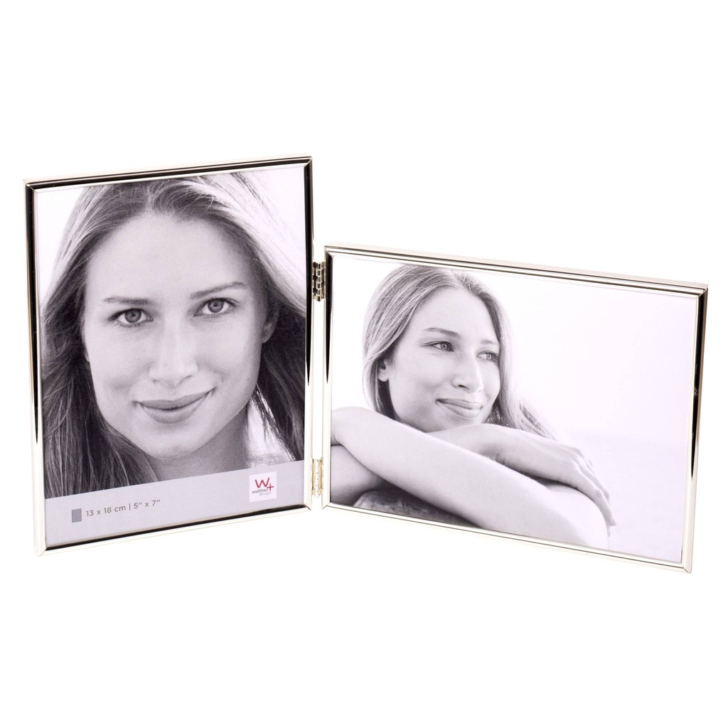 Walther Chloe silver 2x13x18 1x vertical 1x horizontal WD118S