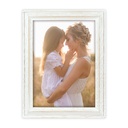 ZEP Rosel White            15x20 Holz Portrait             AC268W