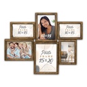 ZEP Amiens Galerie 15x20 3x10x15 2x13x18 Holz               ZL486