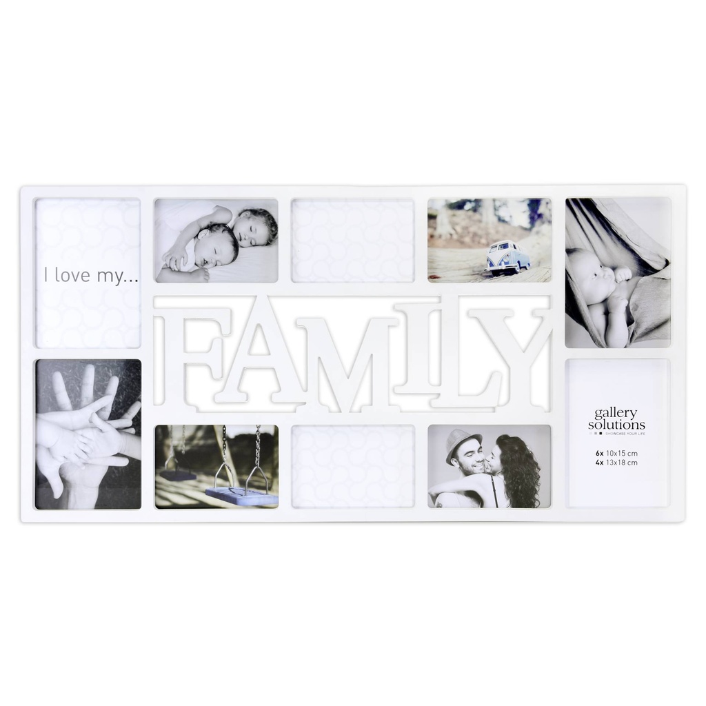 Nielsen Family Collage white Resin Gallery 8999331