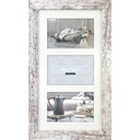 ZEP Nelson 6             3x10x15 Wood Frame 3Q white/brown V23106