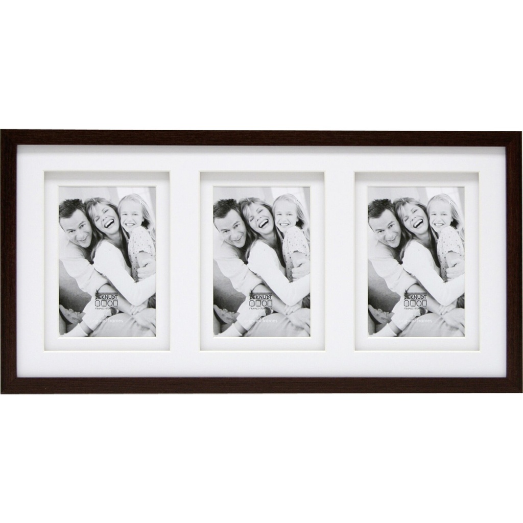 Deknudt S65KQ3           3x15x20 Wood Gallery brown Passepartout