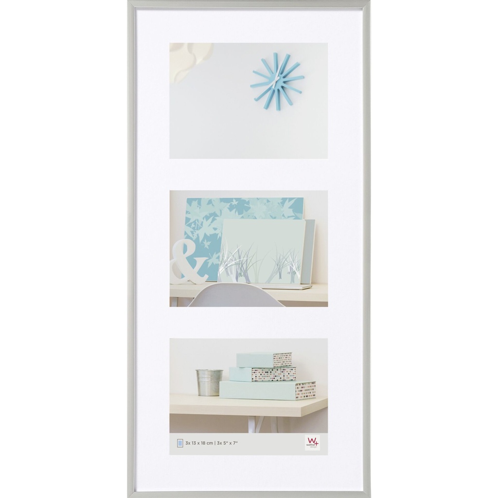 Walther New Lifestyle    3x13x18 Resin Gallery silver KV338S