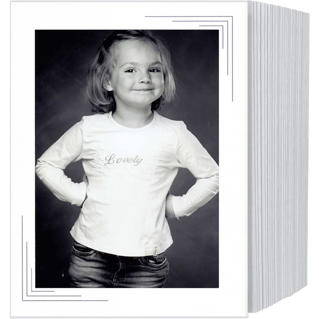 1x125 Daiber Endless Leporellos 13x18 Chromolux white      20113