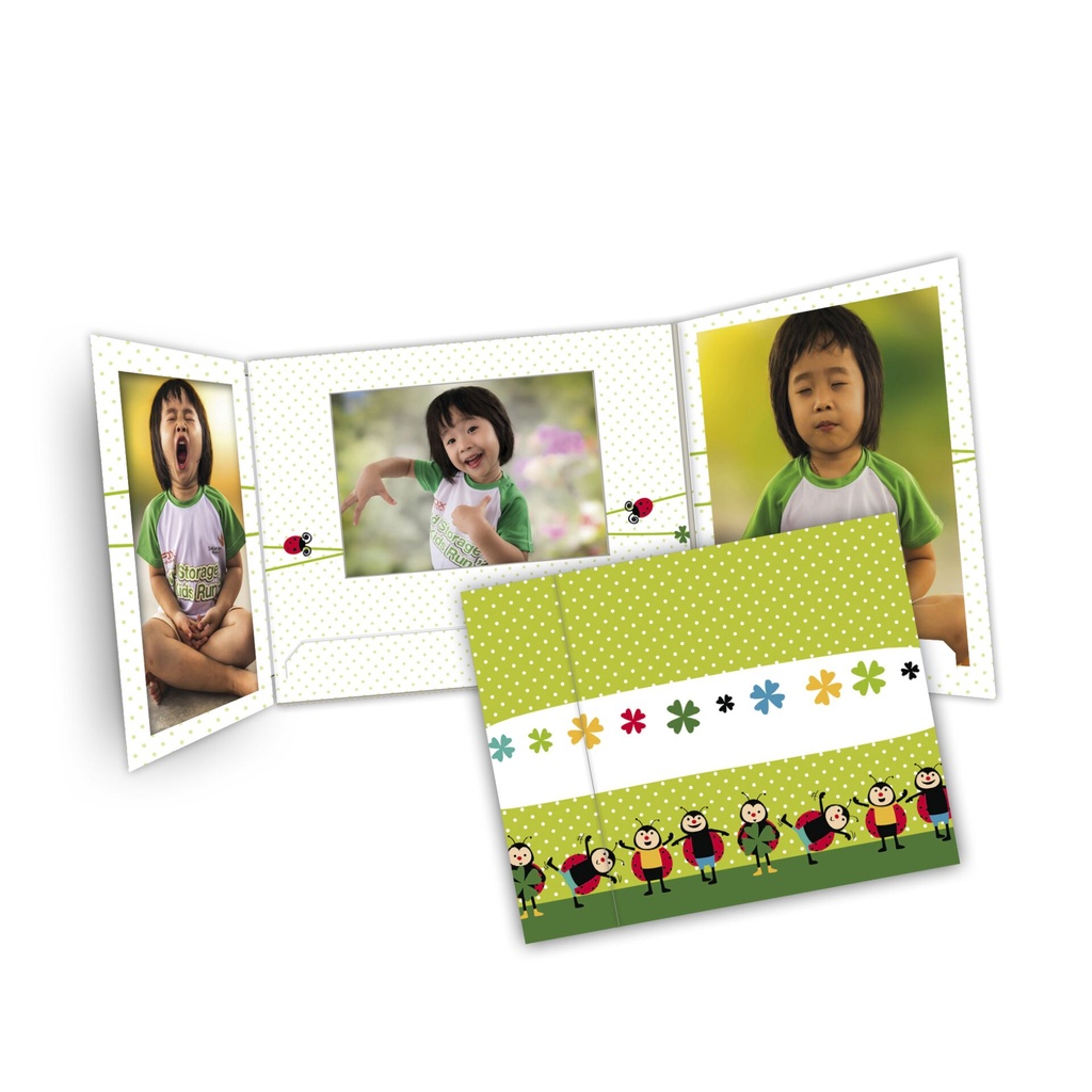 1x25 Daiber  Ladybug   13x18 Children Portrait folders 13308