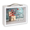 ZEP Andy with Love        6,5x21 Holz/Glas Spardose        RM1844