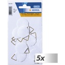5x1 Herma Picture Hangers 30 mm water-soluble rubberised    5752