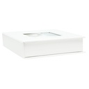 Deknudt S66DJ4 white 8x8 Photo box imitation leather