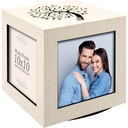 ZEP Norman small         4x10x10 Wooden Photo Cube          GLG10