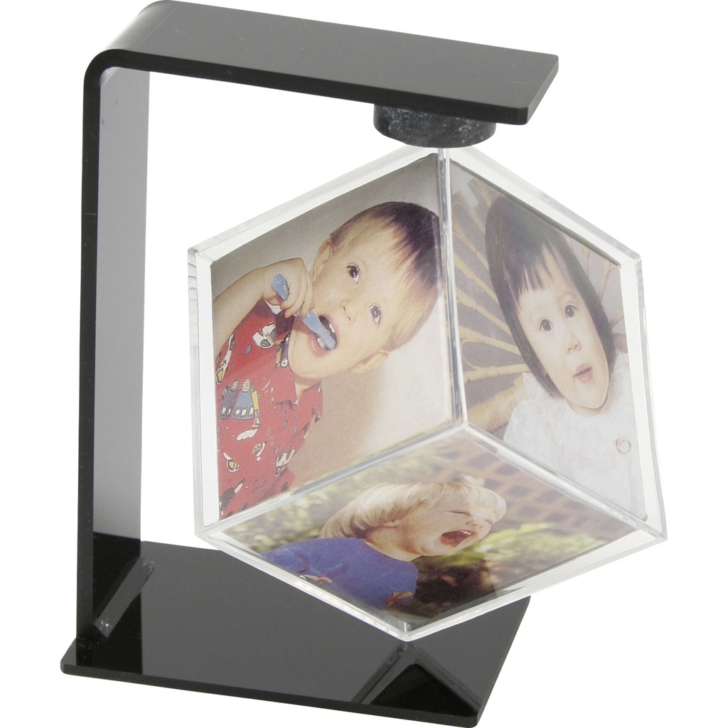 Deknudt drehbarer Fotowürfel Resin 6x6x6