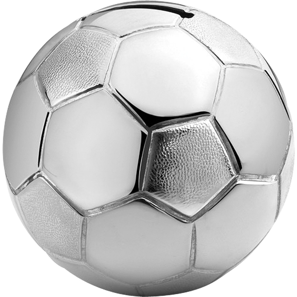 Zilverstad Savings Box Fußball Silver plated,lacquered A6007260