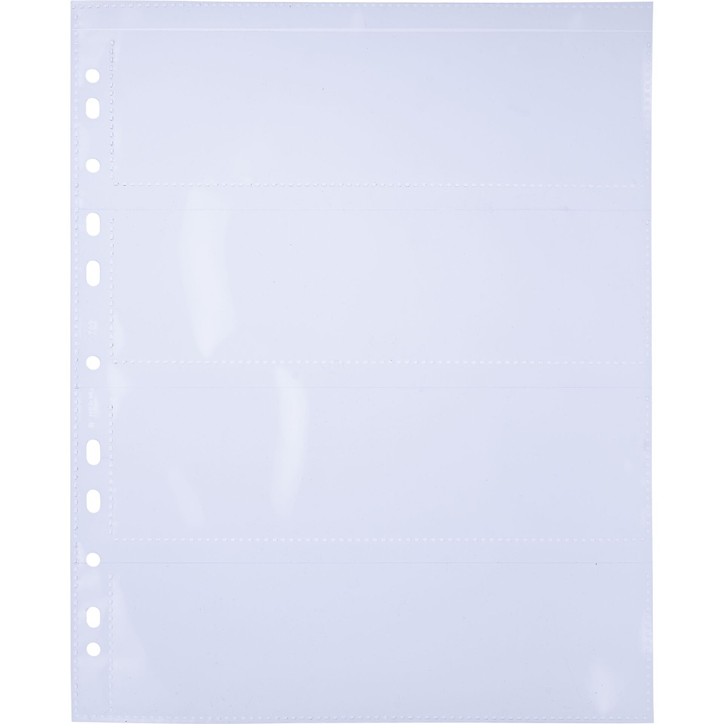 Herma Negative Sleeves MF PP clear        100 Sheets  7769