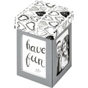 Walther Photo Gift Box  Surprise 8,5x8,5x13,5 grey FB280D