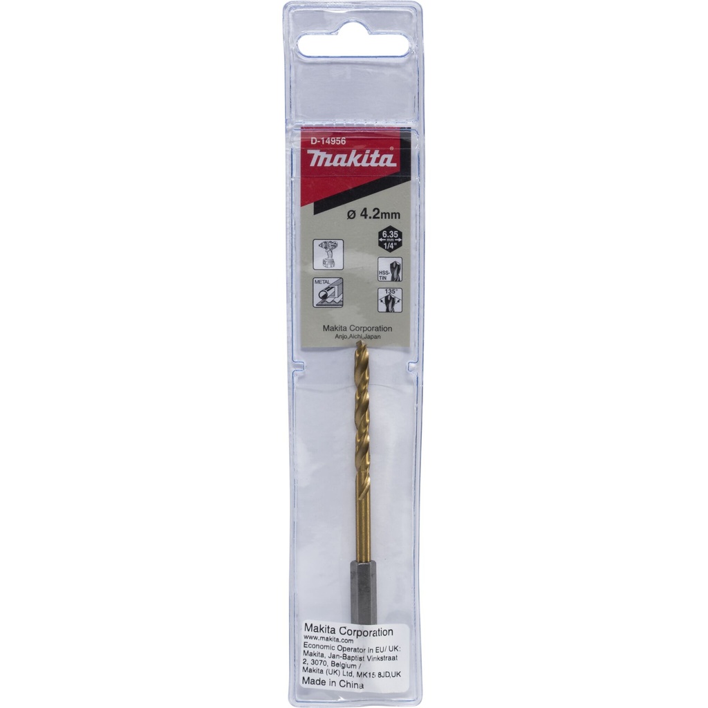 Makita Titanbohrer HSS 4,2mm