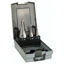 Bosch HSS Step Drill Bit Set 3 pcs. 4-12,4-20,6-30mm