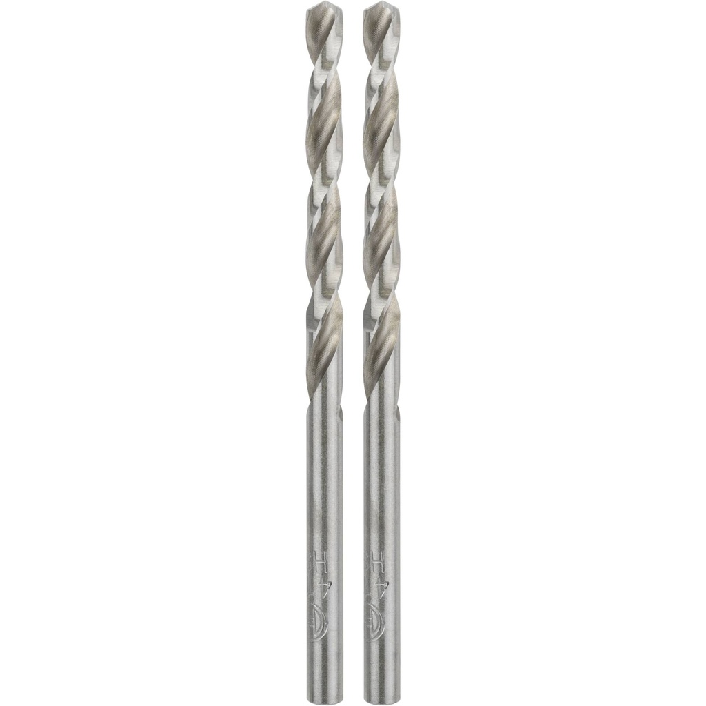 Bosch 2 Metal Drill Bits HSS-G 4,0x43x75mm