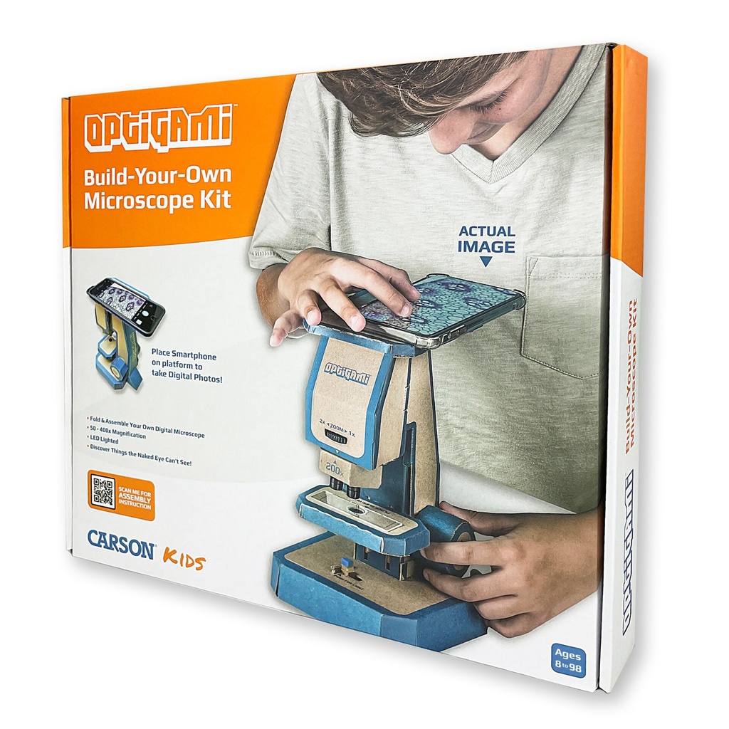 Carson OG-100 Optigami DYI Cardboard Microscope