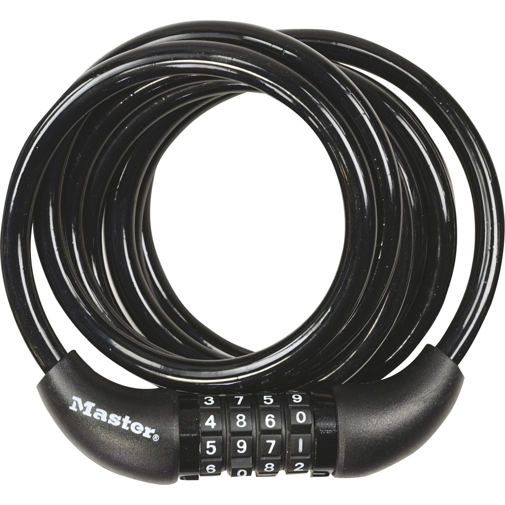 Master Lock Coiled Cord 180cm 8221EURDPRO