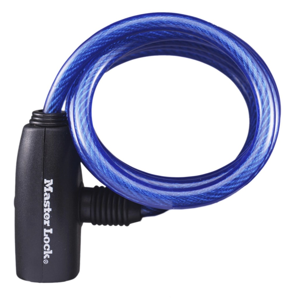 Master Lock Twisted Cable Lock with key 1,80m   8127EURDPRO
