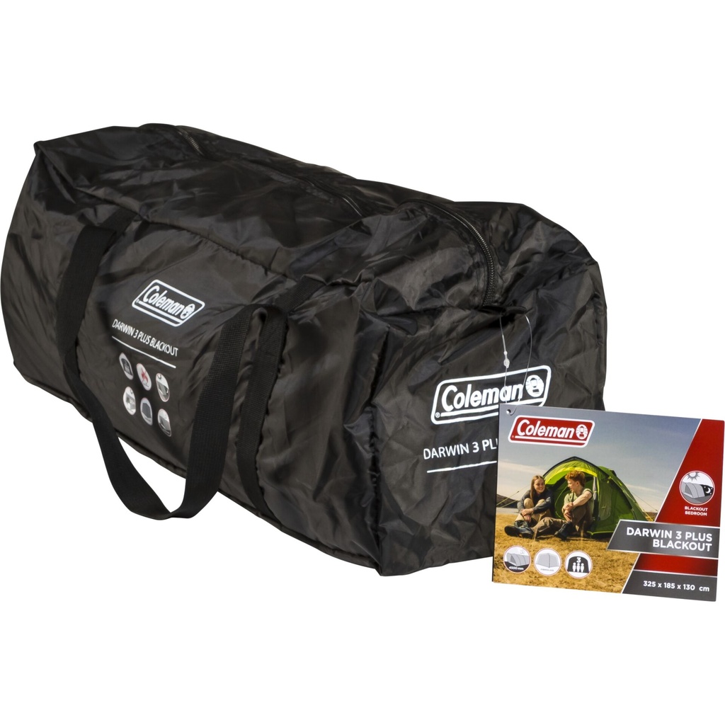 Coleman Darwin 3 Plus Blackout 3 Person active tent