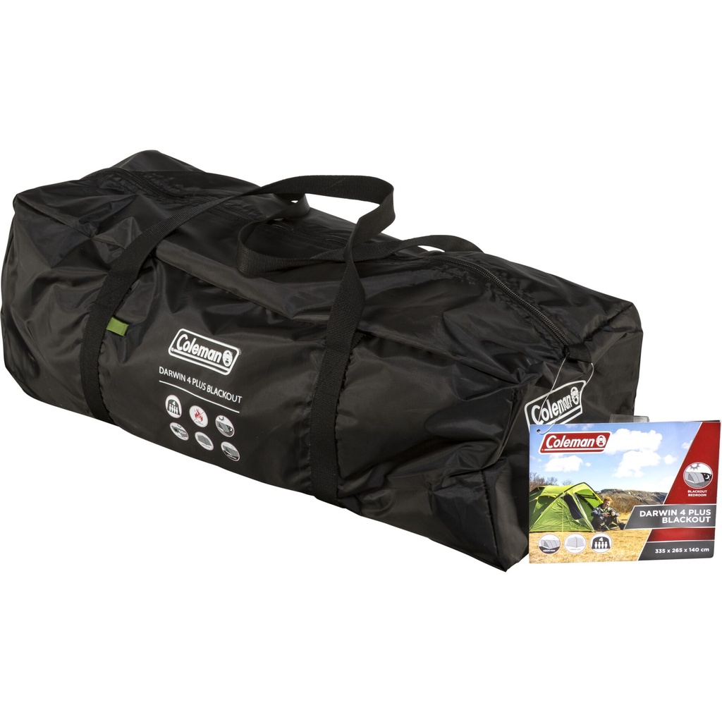Coleman Darwin 4 Plus Blackout 4 Person active tent