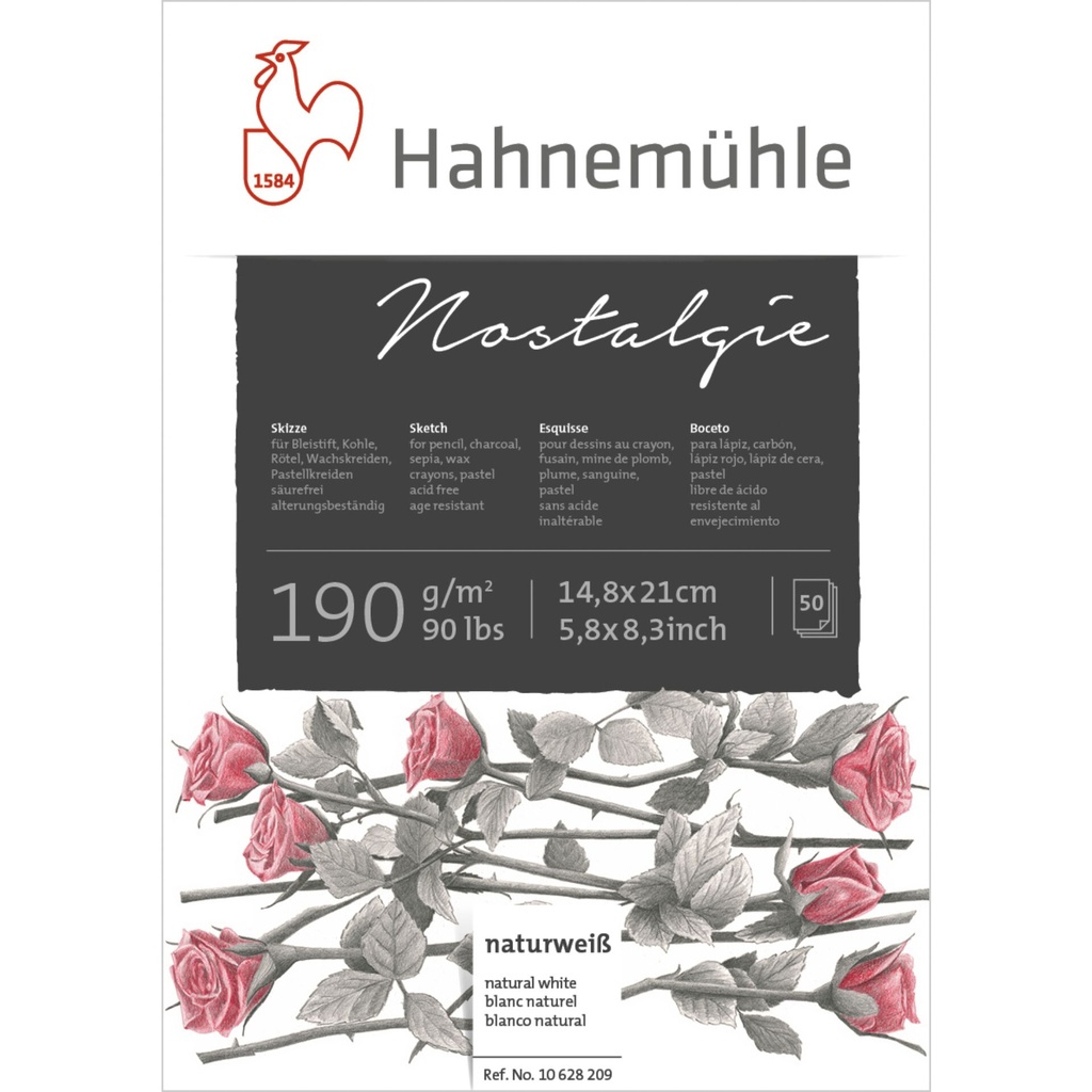 Hahnemühle Sketchbook Nostalgie A 5 50 Sheets 190 g