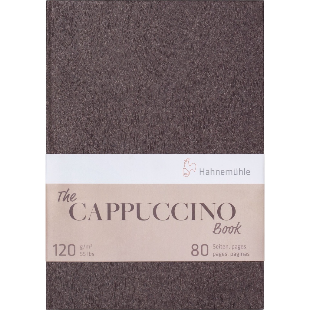 Hahnemühle The Cappuccino Book A 4 Sketchbook  80 Pages  120 g