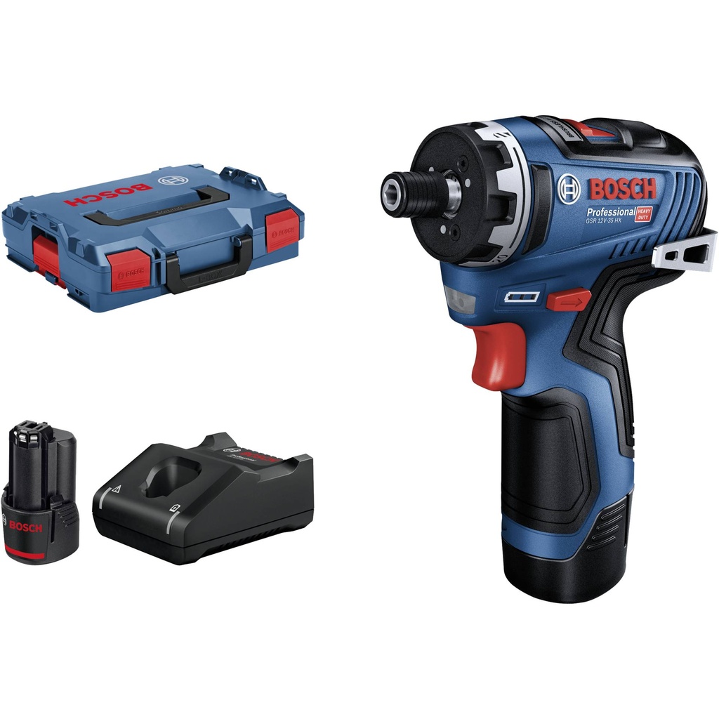 Bosch GSR 12V-35 Kit HX L-BOXX Cordless Screwdriver
