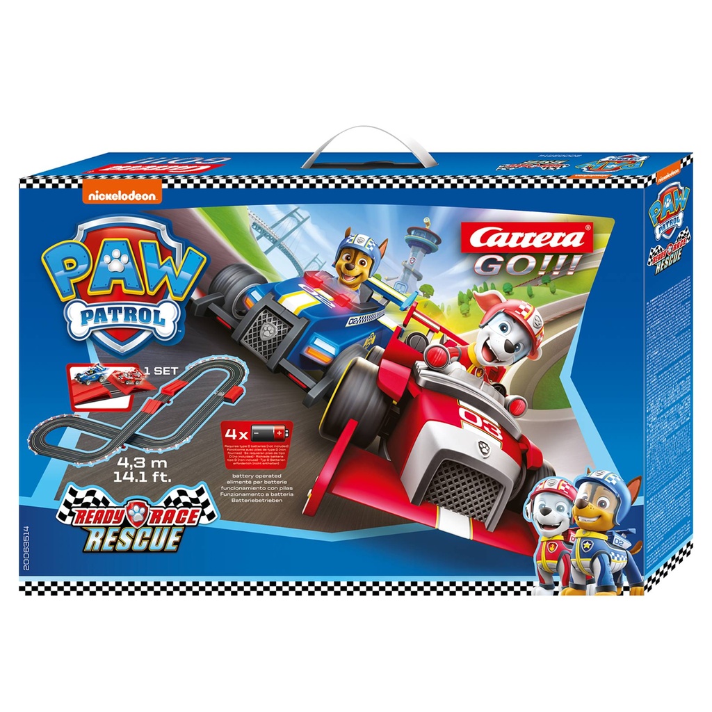 Carrera GO!!!           20063514 Paw Patrol - Ready,Race & Rescue