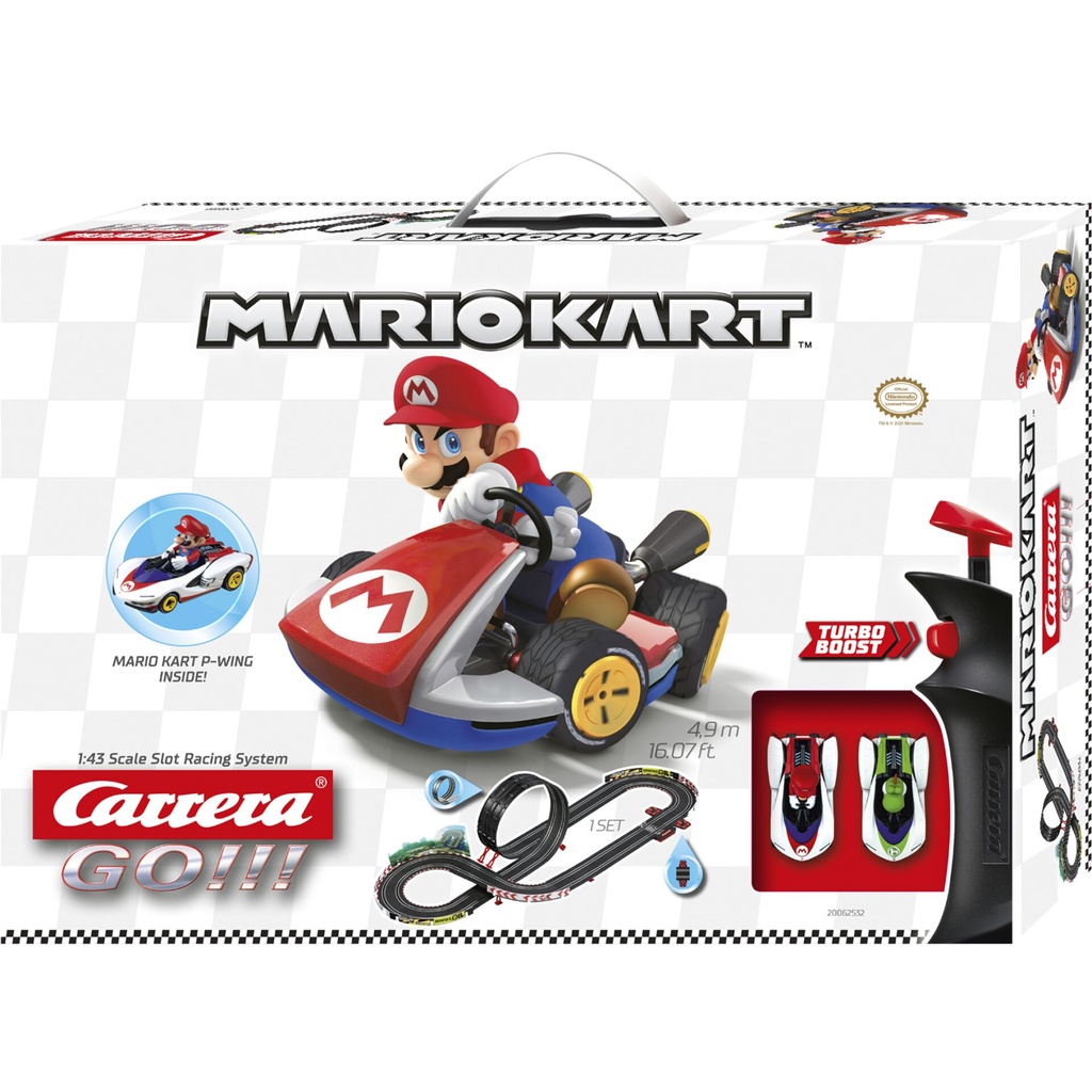 Carrera GO!!!           20062532 Nintendo Mario Kart  P-Wing