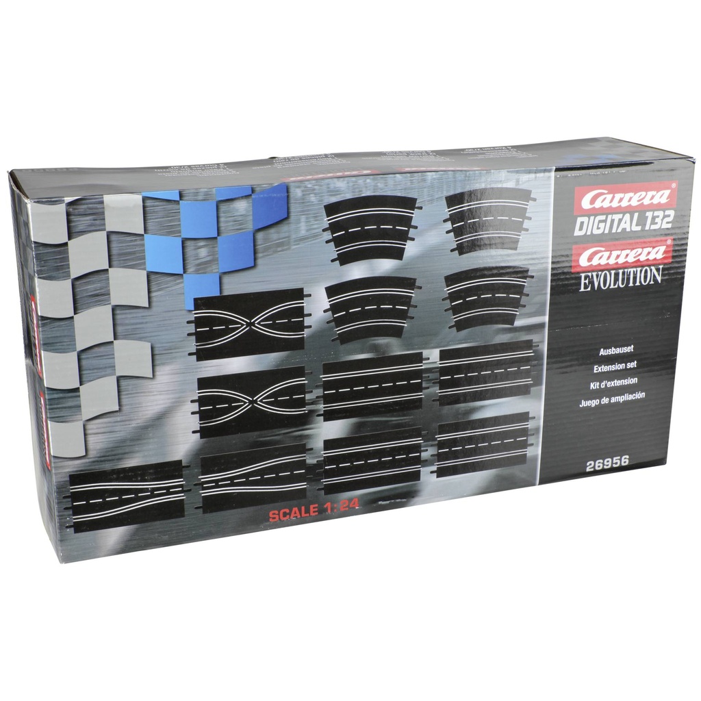 Carrera Digital + Evo. Extension (4str./2ch./2chic./4cur.)  26956