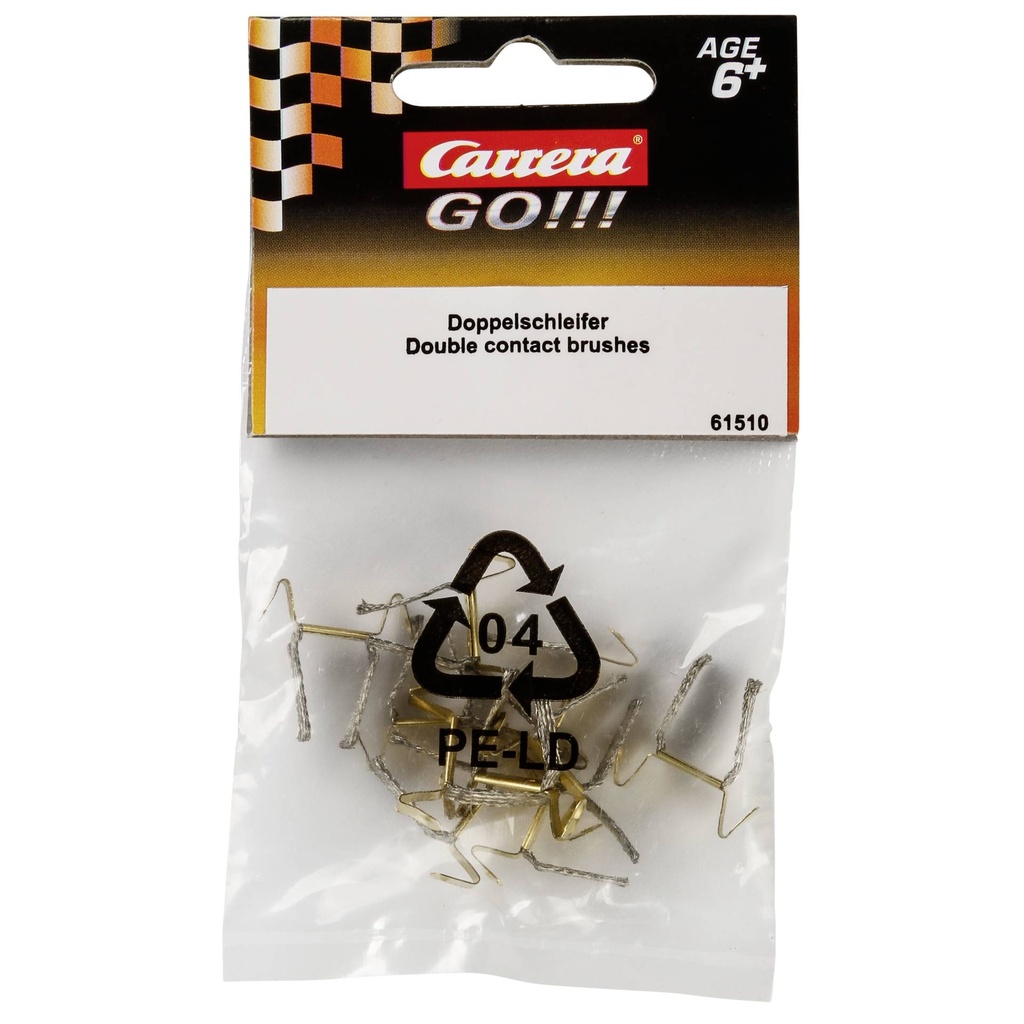 Carrera GO!!! Double Sliding Contact                  61510
