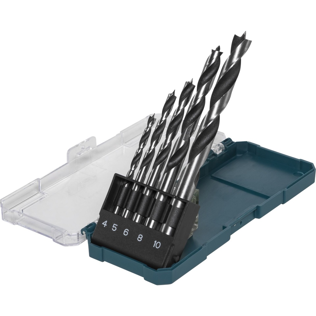 Makita D-72861 Wood Drill Set 4-10mm